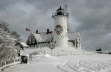 Nobska Light Snow III - Woods Hole