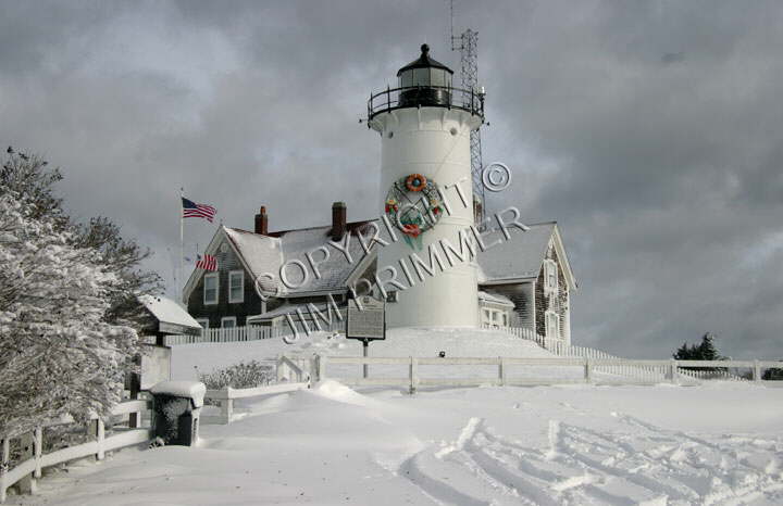 Nobska Light Snow III - Woods Hole